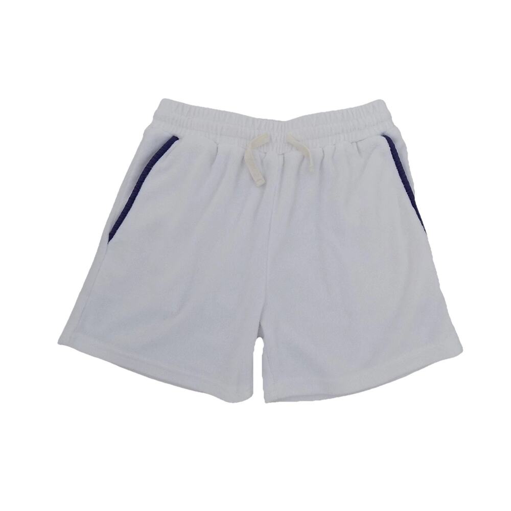 Minnow white terry cloth shorts size 8-10 years
